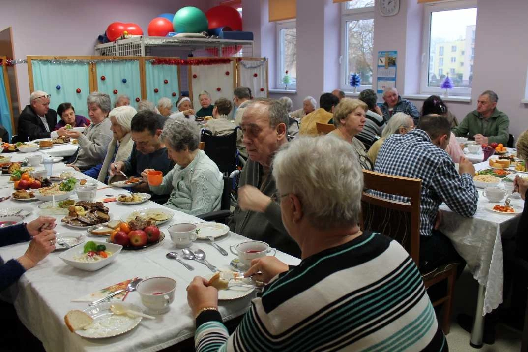 wigilia dla podopiecznych ośrodka i ich rodzin