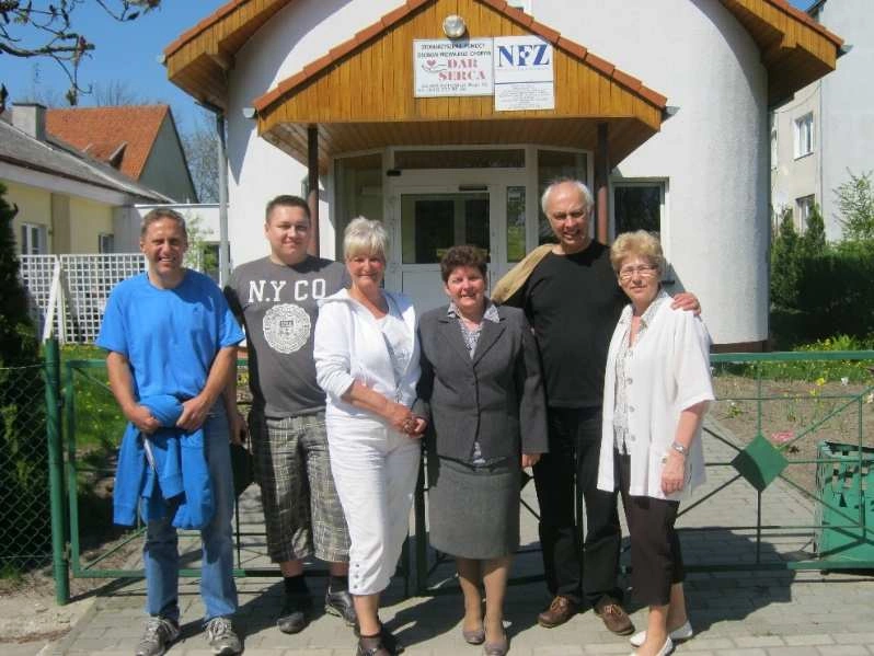 delegacja z niemieckiej fundacji Sozialstation Ritterhude w Sztumie